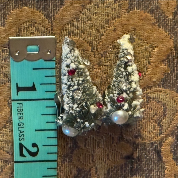 Bottle Brush trees earrings 🎄 - Picture 4 of 10